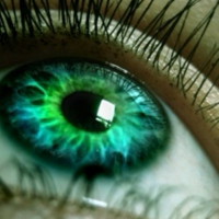 green eyed lady