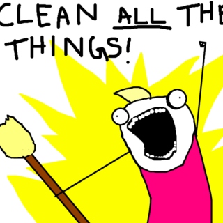 Clean ALL the things!
