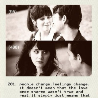 People change. Memories dont.