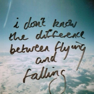 free falling. 