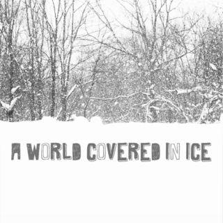 a world covered in ice