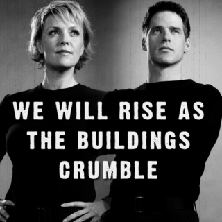 we will rise as the buildings crumble