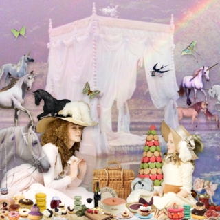 A unicorn ride through the enchanted woods is followed by a picnic in the fairy ring