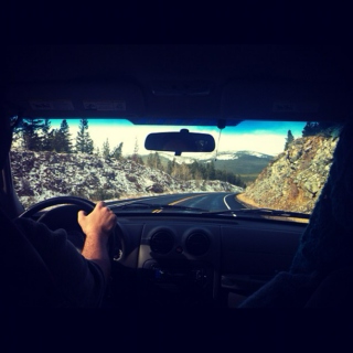 mountain driving