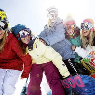 Girls who Snowboard