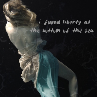 i found liberty at the bottom of the sea