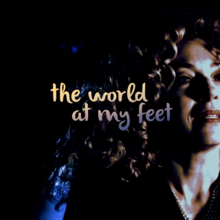 the world at my feet