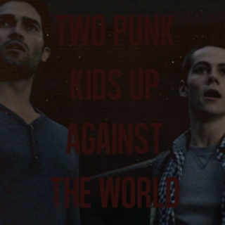 two punk kids up against the world