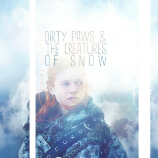 dirty paws & creatures of snow