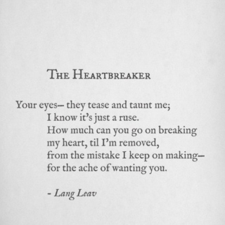 Diary of a heartbreaker