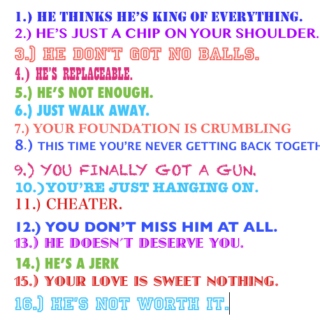 16 REASONS YOU SHOULD BREAK UP WITH HIM.