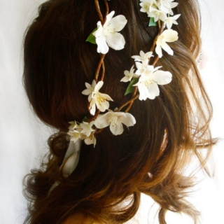 Flowers through my hair