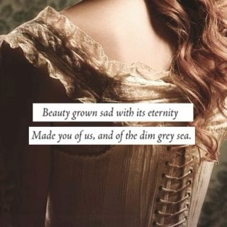 beauty grown sad with its eternity