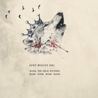 even wolves die;