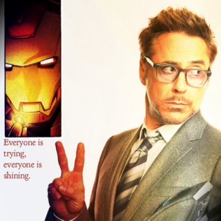 Everyone is trying, everyone is shining: A Tony Stark fanmix