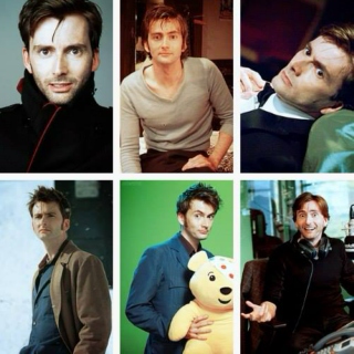 David Tennant and the magical smile.