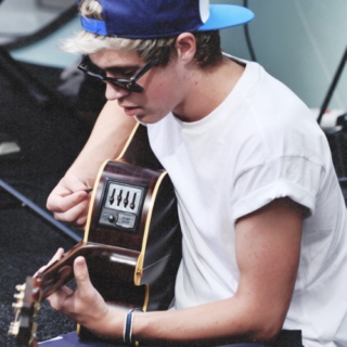 ☺ niall plays his guitar for you ☺