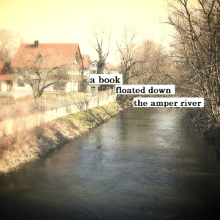 a book floated down the amper river