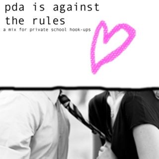pda is against the rules