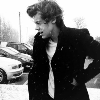 ❄ cold, snowy days with harry ❄