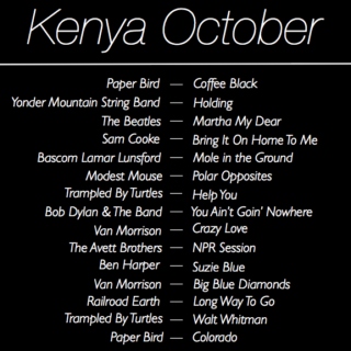 Kenya October 2012
