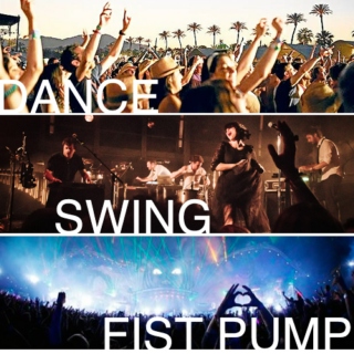 Dance, Swing, Fist Pump.