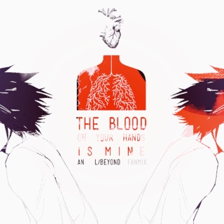 the blood on your hands is mine - an l/b mix