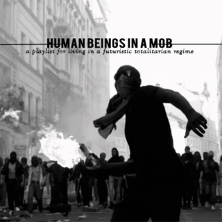 Human Beings In A Mob