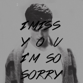 I miss you, I'm so sorry