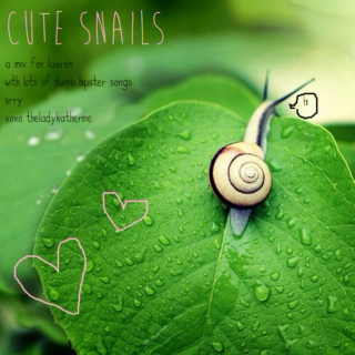 cute snails