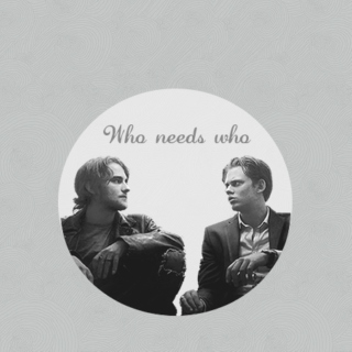 Who needs who?.