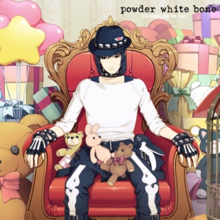 powder white bone