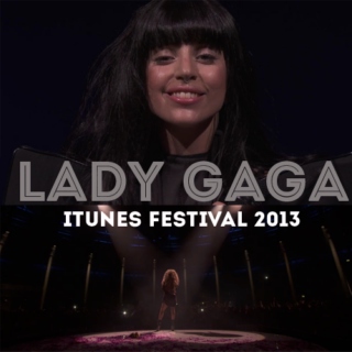 Lady Gaga live at the iTunes Festival 2013