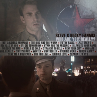 steve x bucky mix - who are you, really?