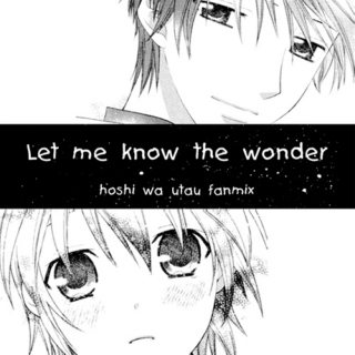let me know the wonder