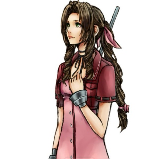 What's holdin' up her face? (An Aerith Gainsborough FST)