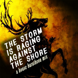 = the storm is raging against the shore =