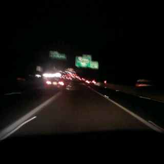  nighttime on I-495 southbound