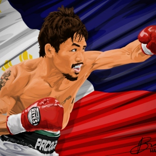 Dont mess w/ me or  I'll Manny Pacquiao you, b*tch! 