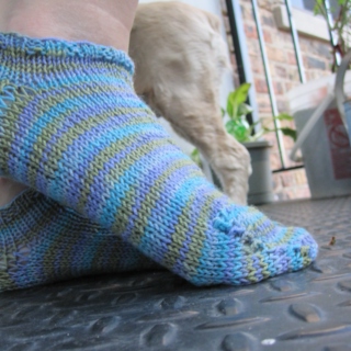 project: stephanie's birthday socks