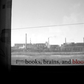 books, brains, and blood mix