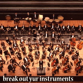 break out yur instruments