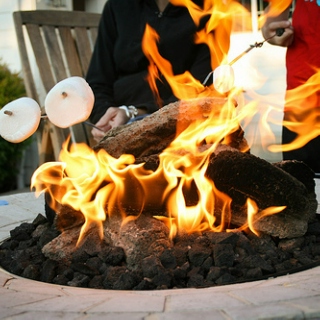 Burning the midnight marshmallows