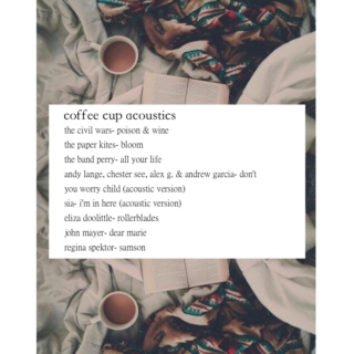 coffee cup acoustics