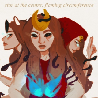 star at the centre