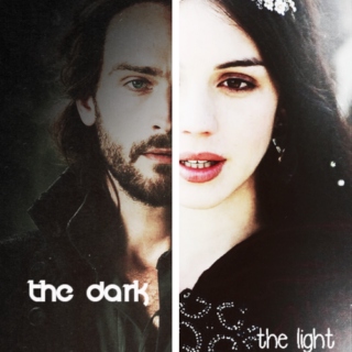 the dark to my light