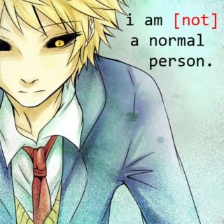 i am (not) a normal person