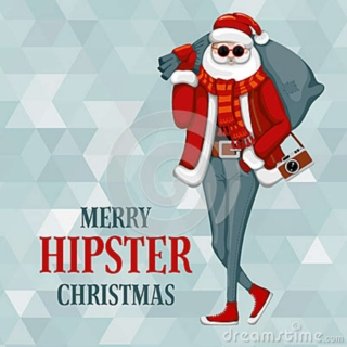 Merry Hipster Christmas