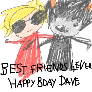 BEST FRIENDS 4EVER. HAPPY BDAY DAVE.