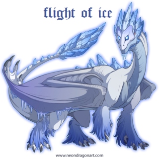 flight of ice